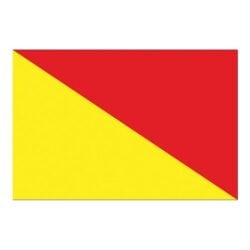 Flag International Code Signal O (30 x 45cm)