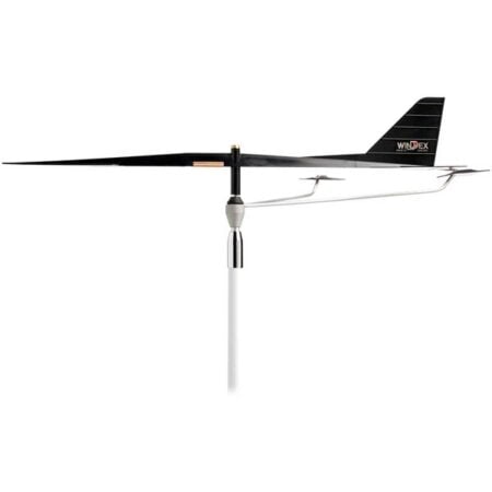 Scout VHF 90 Masthead Fibreglass Antenna 1M with Windex 15 & Bracket - Image 2
