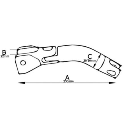 Swivel Anchor Connector in Stainless Steel 316 (For 10-12mm Chain) - Image 2