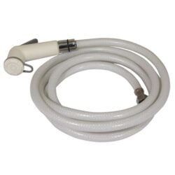 Trem Shower Head & Hose White 2.5m