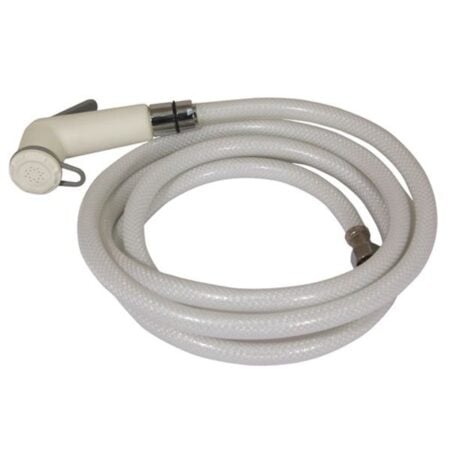 Trem Shower Head & Hose White 2.5m