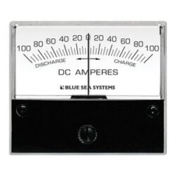 Blue Sea Analogue Ammeter DC 100-0-100 2-3/4"
