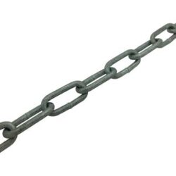 AG Galvanised Long Link Chain 7mm (Per Metre)